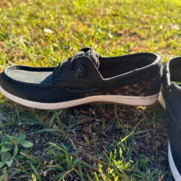 Sperry Women’s Songfish Cheetah Boat Shoe Size 6M - Picture 4 of 9